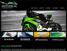 Tablet Screenshot of motodecal.com